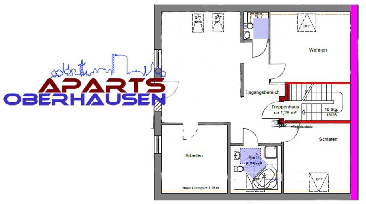 Aparts Oberhausen Oberhausen  Luaran gambar