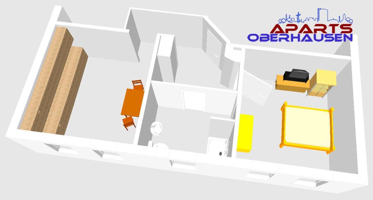 Aparts Oberhausen Oberhausen  Luaran gambar