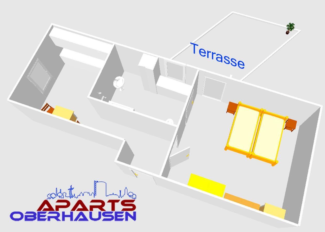 Aparts Oberhausen Oberhausen  Luaran gambar